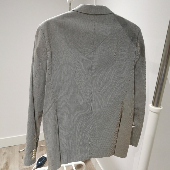 Club Monaco grant fit fine striped jacket blazer - Picture 4 of 9